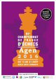 Affiche championnat de France à Agen