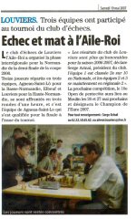 Article paru dans le Paris-Normandie du 19 mai 2007