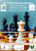 26ème open FIDE de Louviers